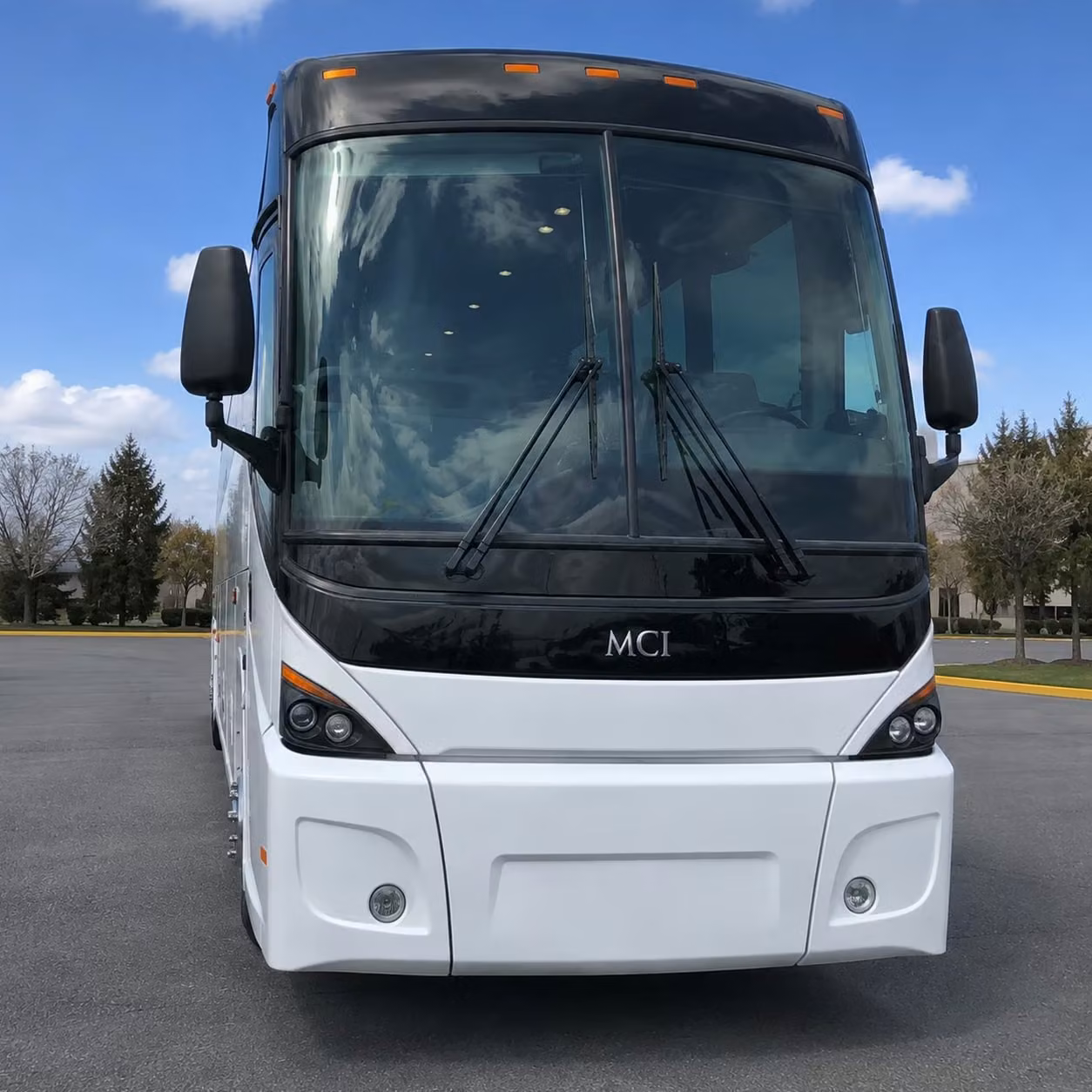 56 passenger charter bus