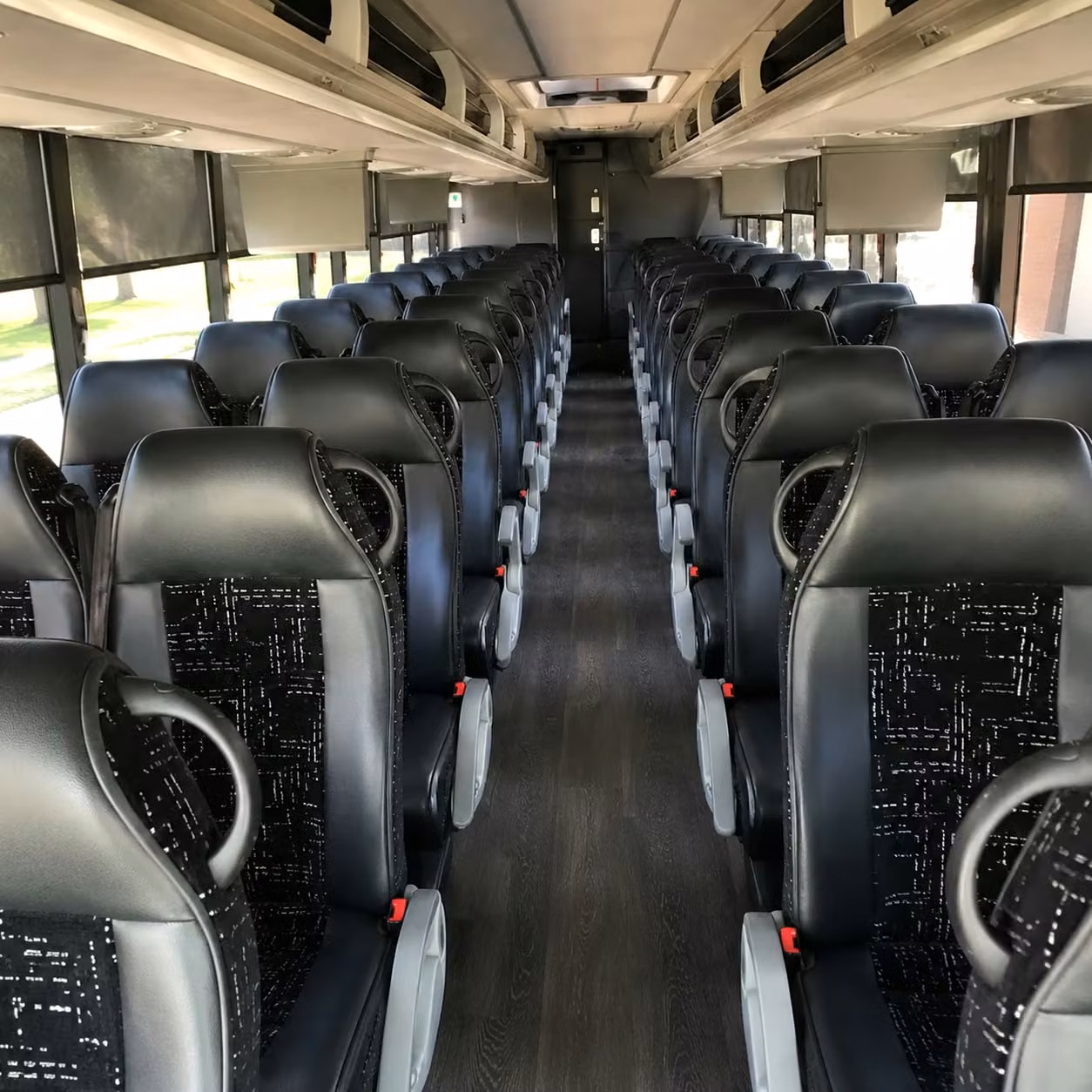 redondo beach charter bus interior