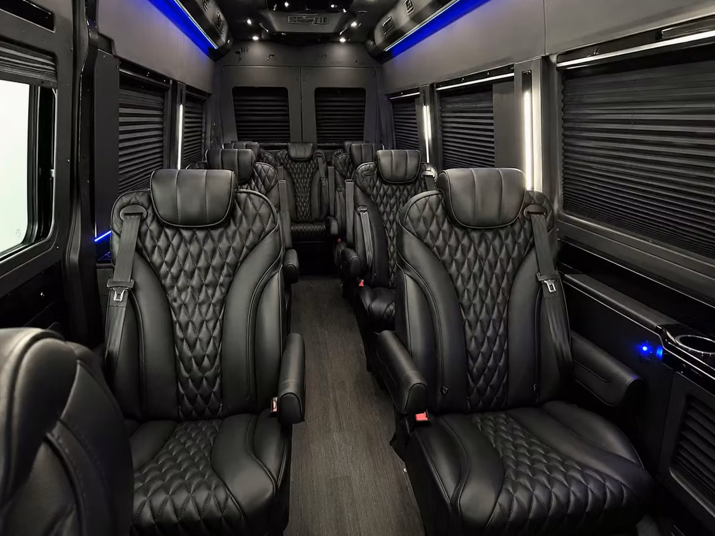 sprinter van with driver interior