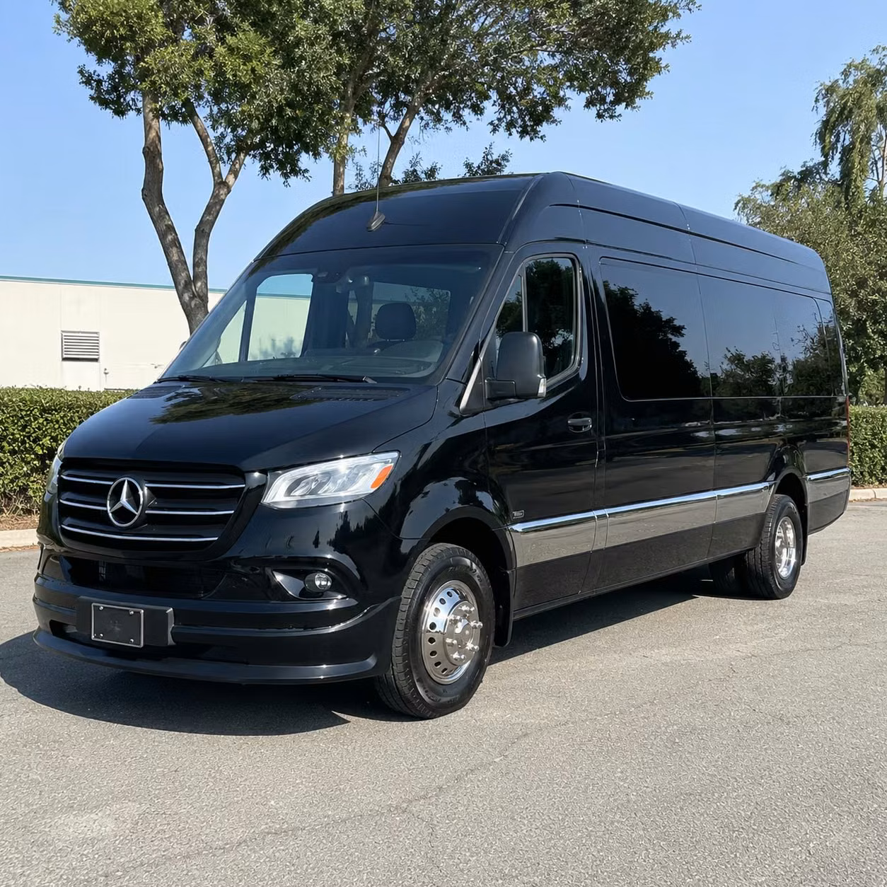 sprinter van with driver